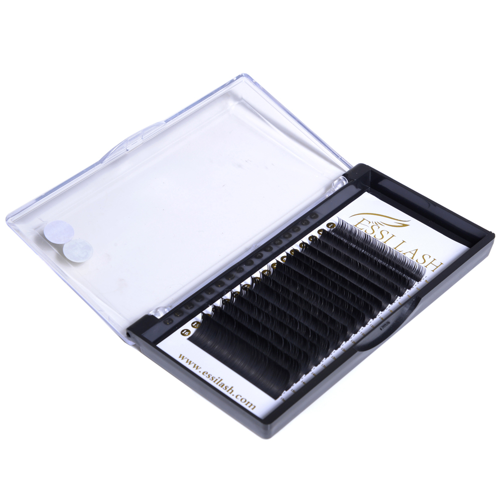 Hot Selling Russian Private Label Mink Easy Fan Premium Eyelash Extensions 